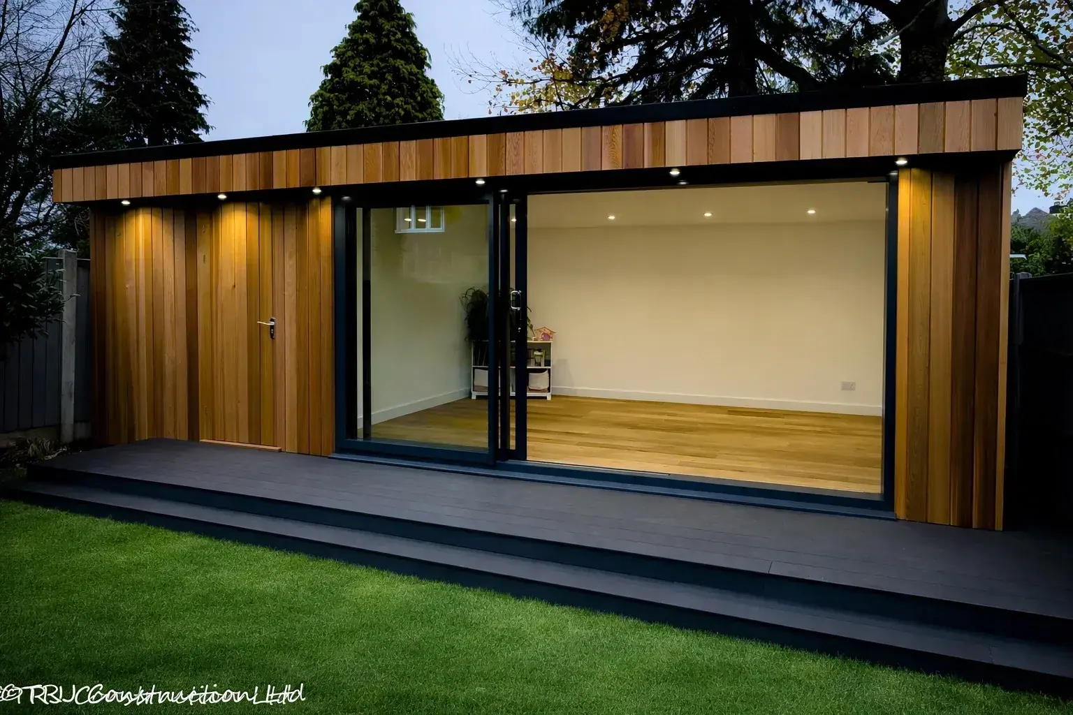 garden studio sliding doors