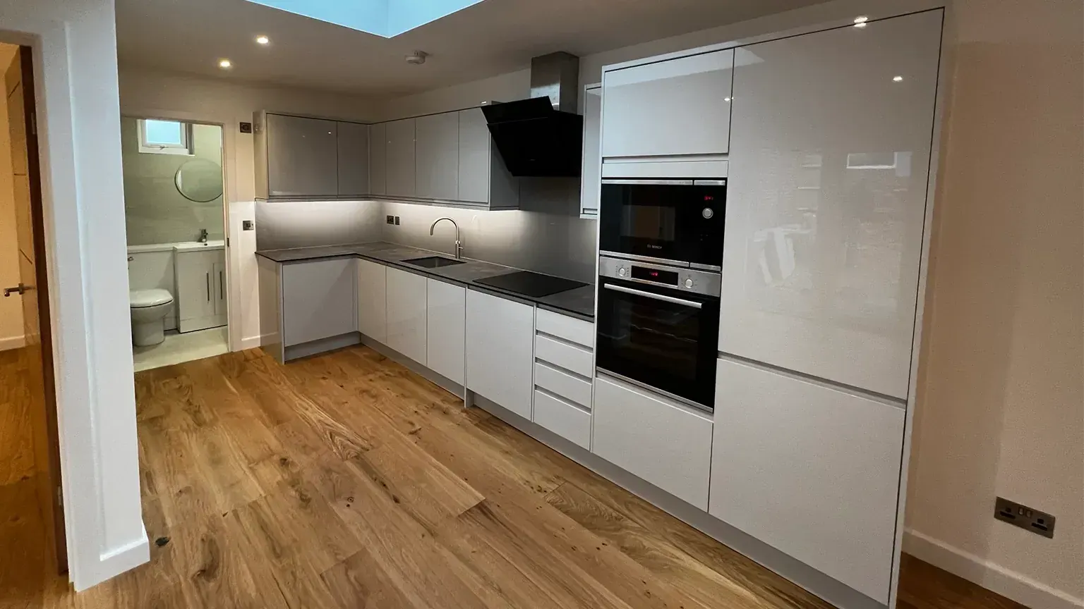kitchen on a granny annexe